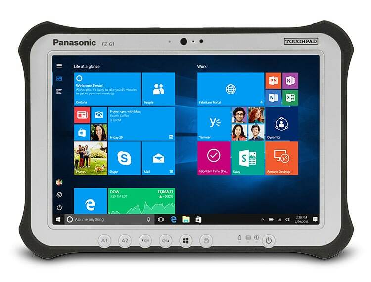 LAN/RJ45/FZ-G1Axxx/1.9/i5/8GB/128g/panasonic toughpad/tablet/fully rugged mobile