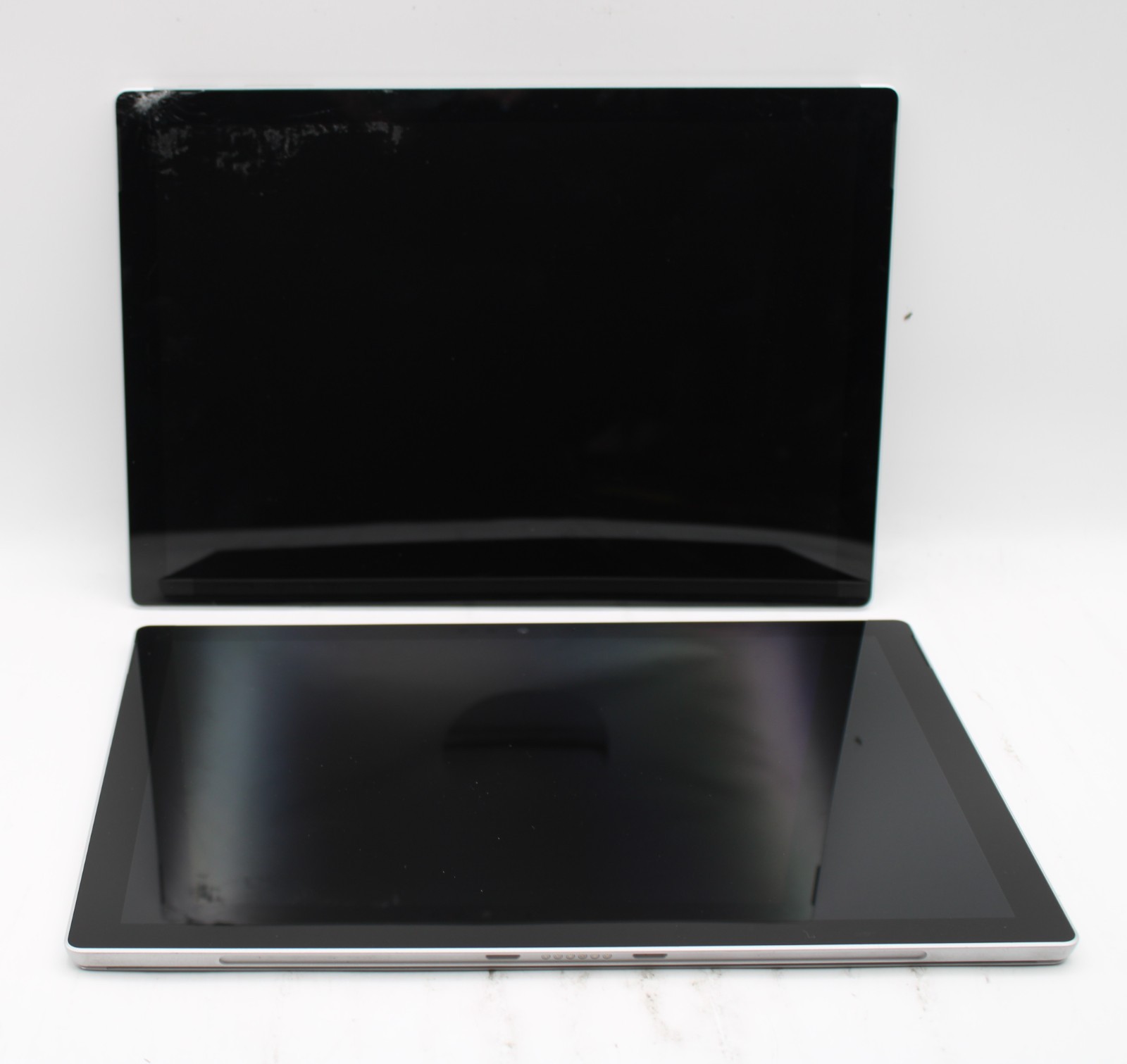 Lot of 2 Microsoft Surface Pro 5 Tablets 1796 _ m3-7Y30 _ 4GB / 128GB *PARTS