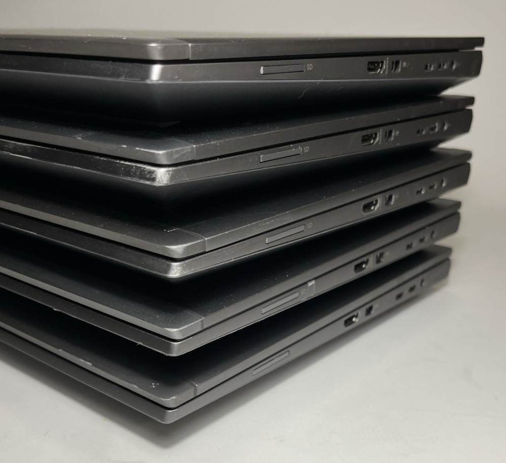 LOT OF 5 HP ZBook Fury 15 G7 i7-10850H – 8GB RAM – 512GB NVMe – 4GB T2000 – W11P