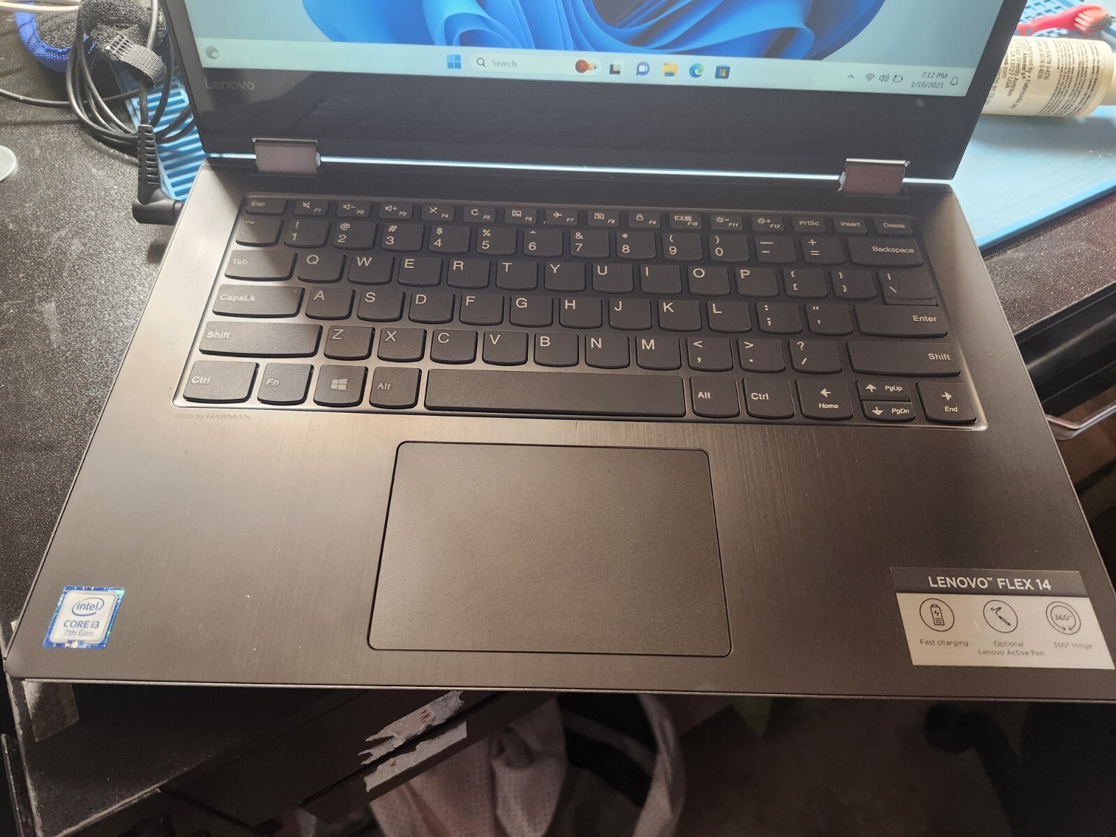 Lenovo ideaPad Flex 6-14IKB Core i3 7130u 16GB RAM 512 SSD TOUCH SCREEN