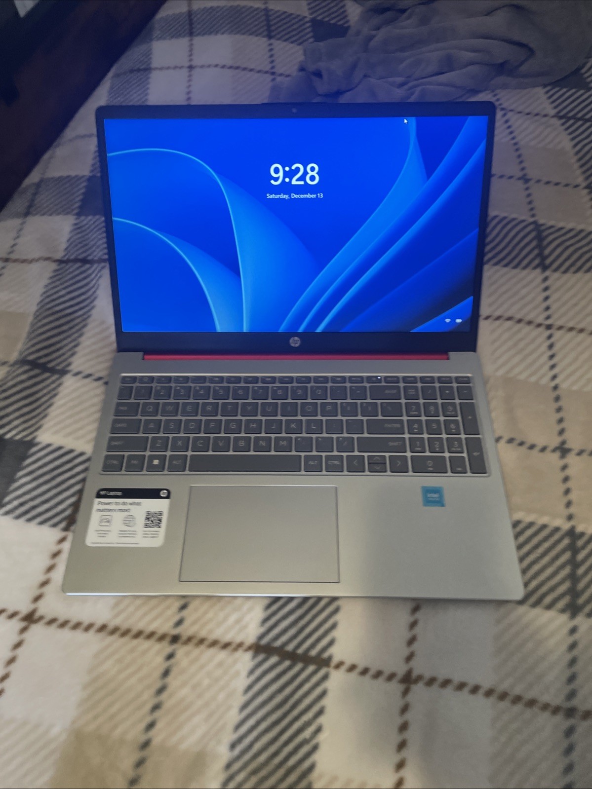 HP 15 Laptop 15.6″ HD Pentium Quad-Core N200 16GB 128GB SSD Webcam Win 11 Red