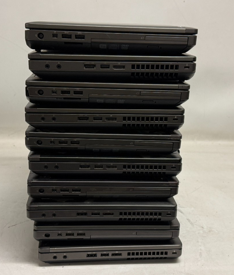 HP ProBook 6460b/6465b/6470b/6475b (Mixed CPU – 4/8GB – NO OS/HDD) – Lot of 10