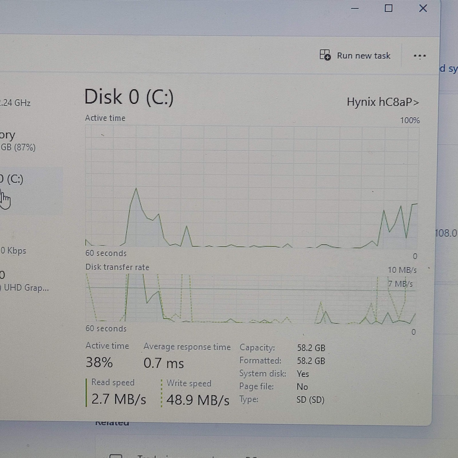 HP Laptop 14-CF2112WM Celeron N4120 1.10Ghz 4GB RAM 64GB SD