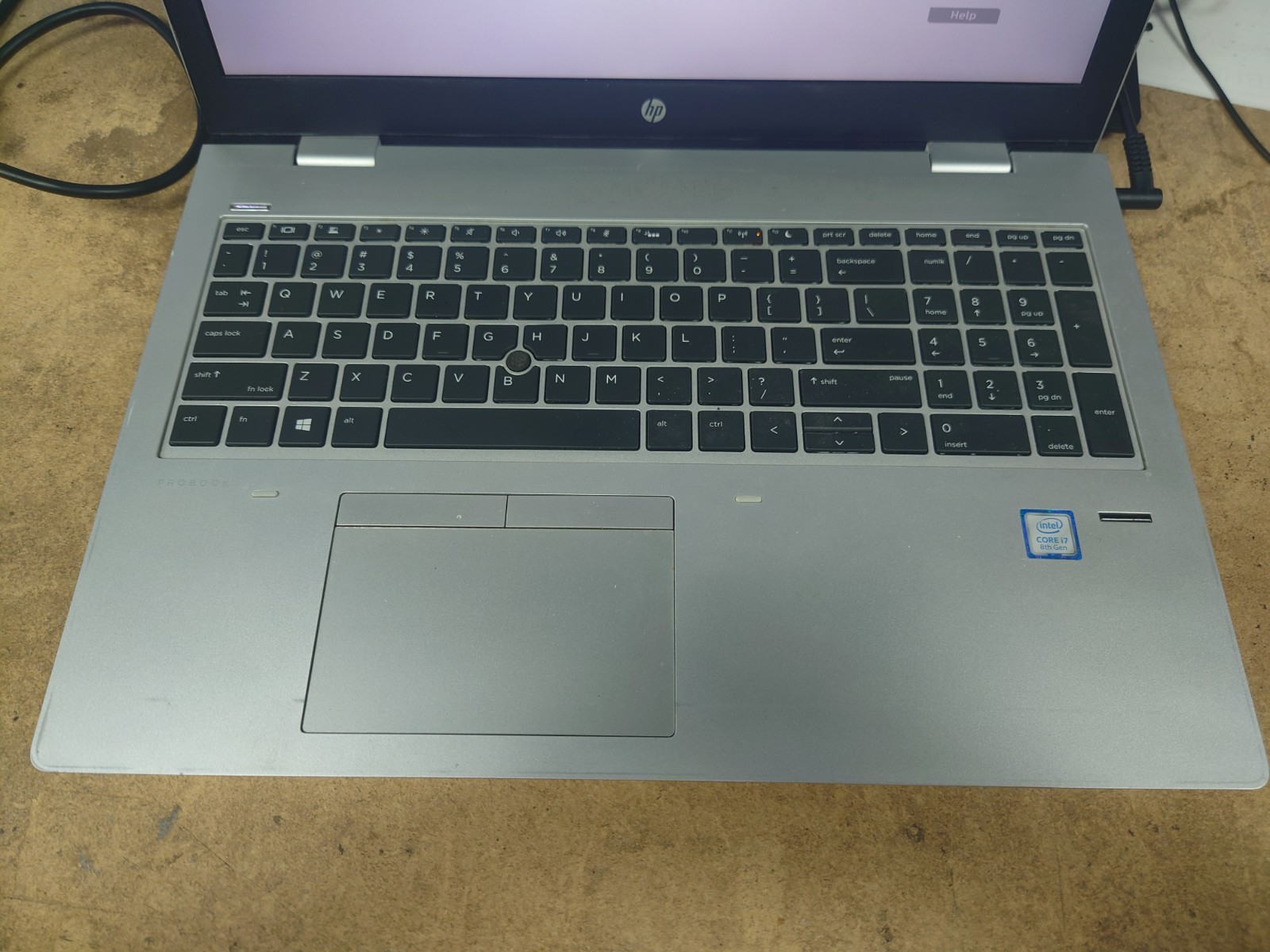 HP ProBook 650 G4 15.6″ FHD i7-8550U 8GB RAM NO SSD/OS