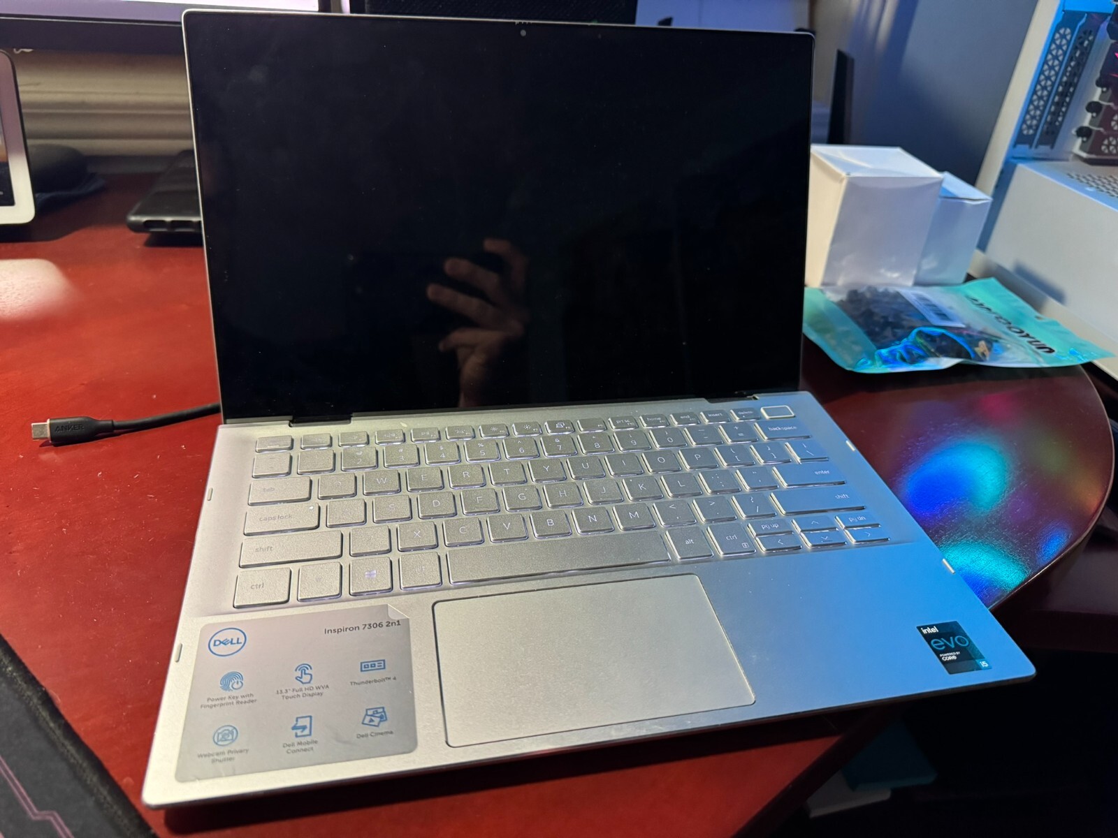 INSPIRON 13 7306 2-IN-1 I5-113G7 8GB 512GB NVME INTEL HD TOUCH WIN11