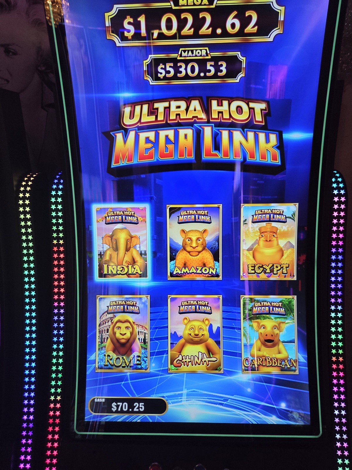 China Version Mega Link 6n1 MULTI GAME Board
