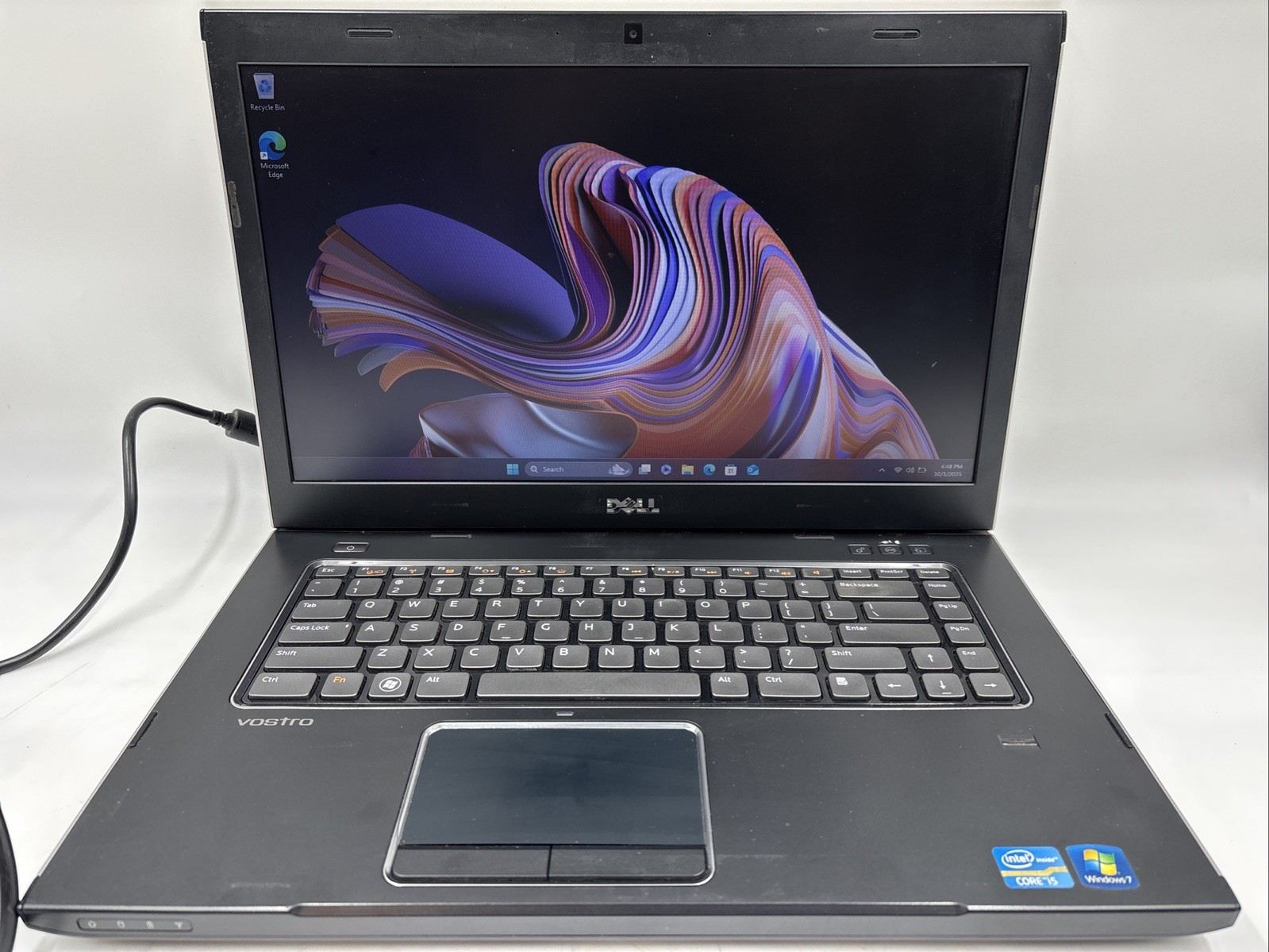 Dell Vostro 3550, I5-2410M 2.3GHz, 4GB RAM, 500GB HDD, Windows 11 pro