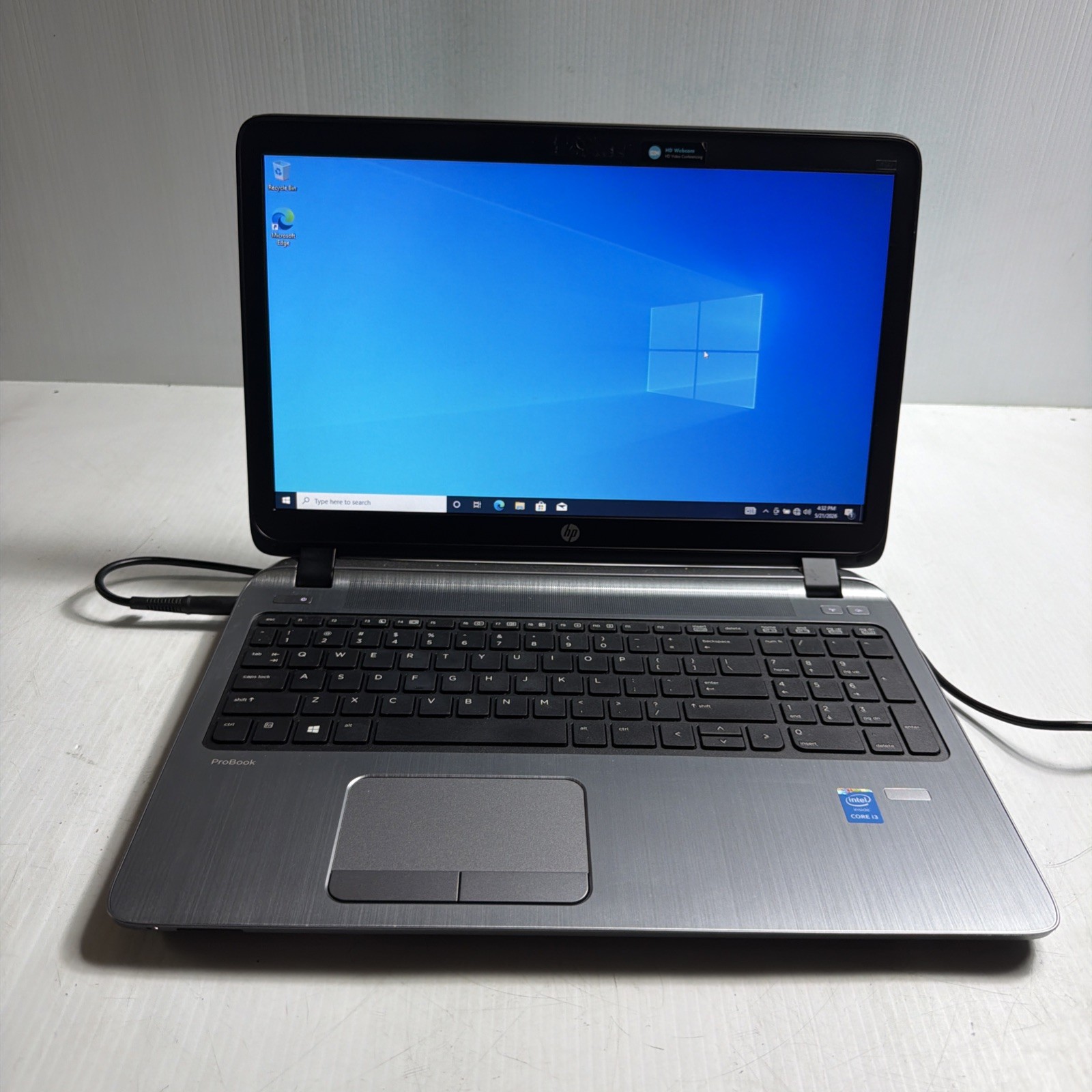 Hp Probook 450 G2 15″ Laptop i3-4005u 8gb Ram 500gb HDD Windows 10 Pro