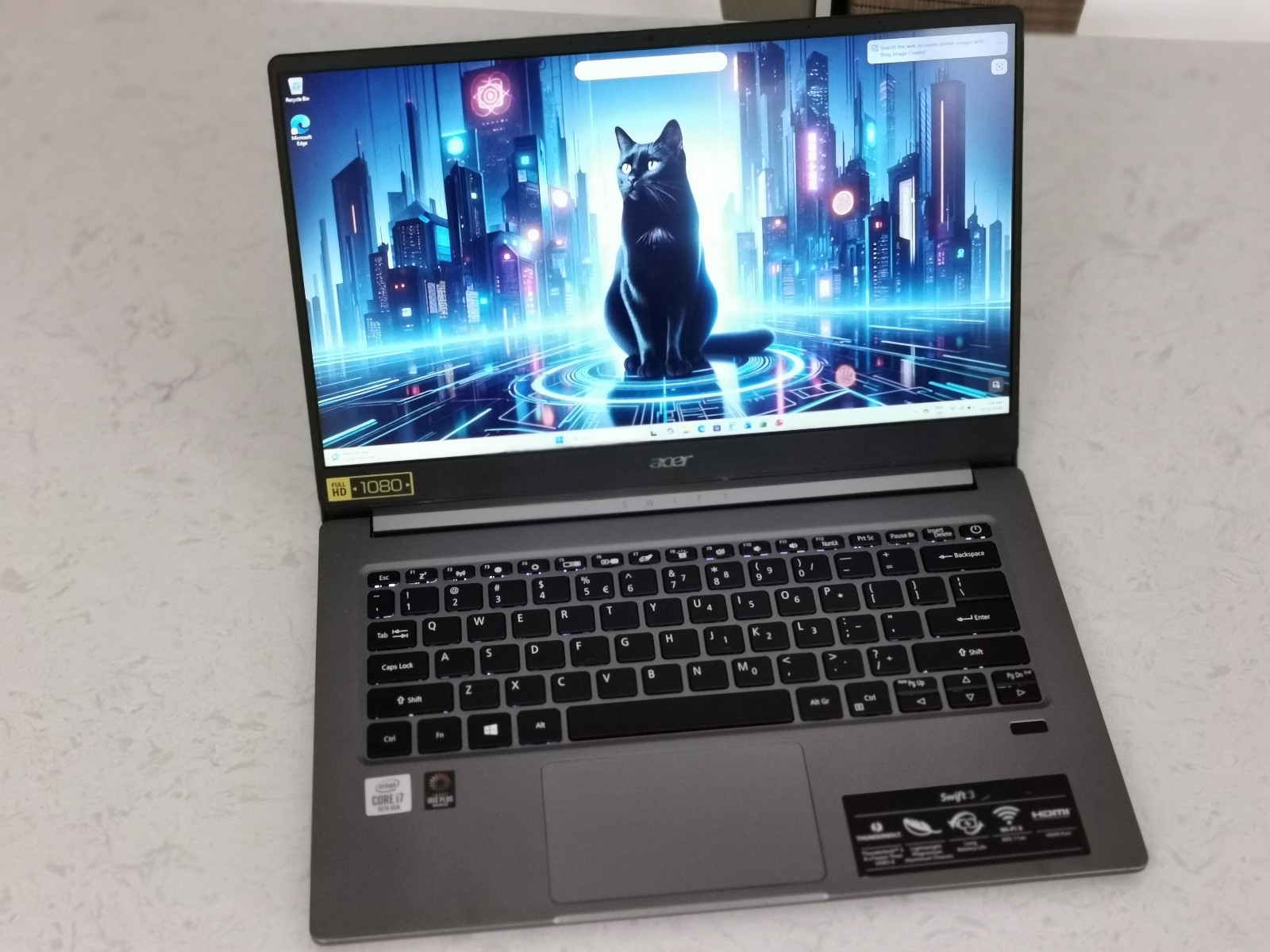 Acer Swift 3 Intel Core i7 16GB DDR4 512GB (or 1TB) NVMe SSD FHD 14 Inch Laptop