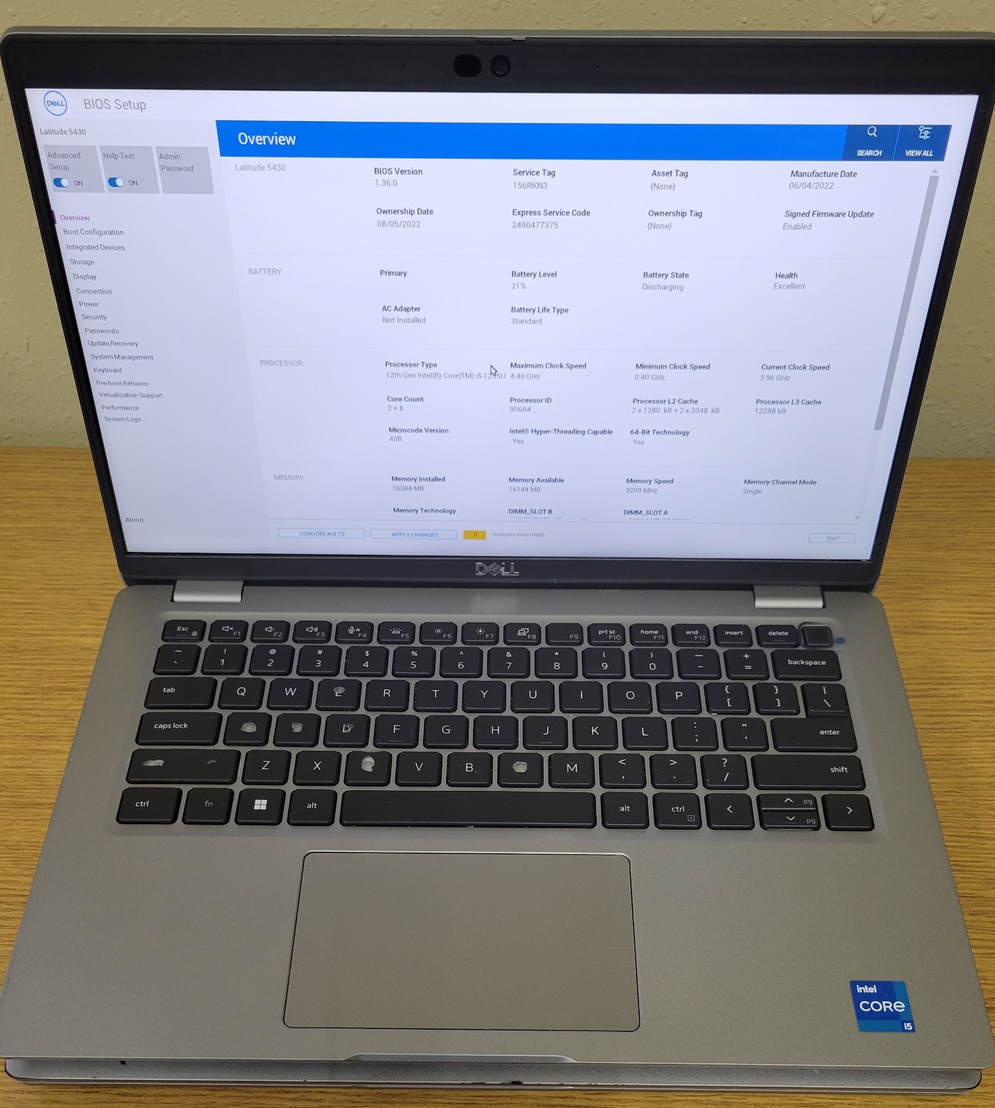 (Lot of 2) Dell Latitude 5430 i5-1235U 16GB DDR4 Touch Screen No OS/SSD/HDD