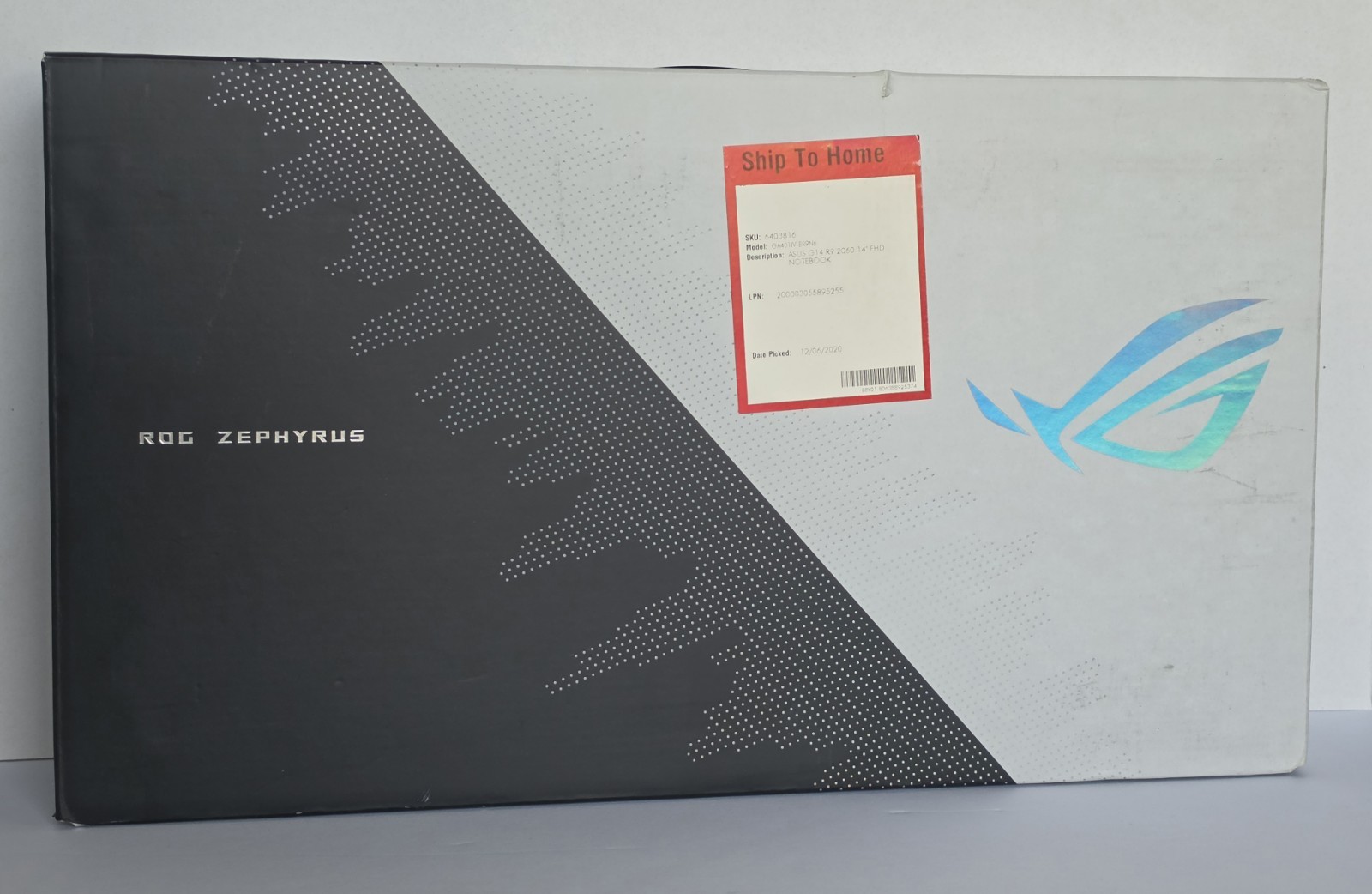 Asus ROG Zephyrus G14 14″ Ryzen 9 4900HS 16GB 1TB SSD GeForce RTX 2060 Max-Q 144