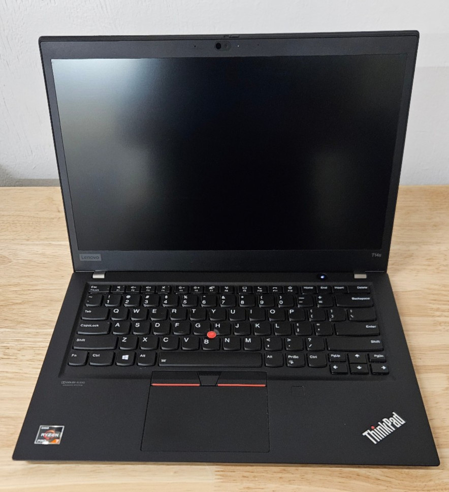Lenovo T14 Gen1 Ryzen7Pro 4750U 1.7GHz 16GB RAM 512GB SSD W11P w/ Charger