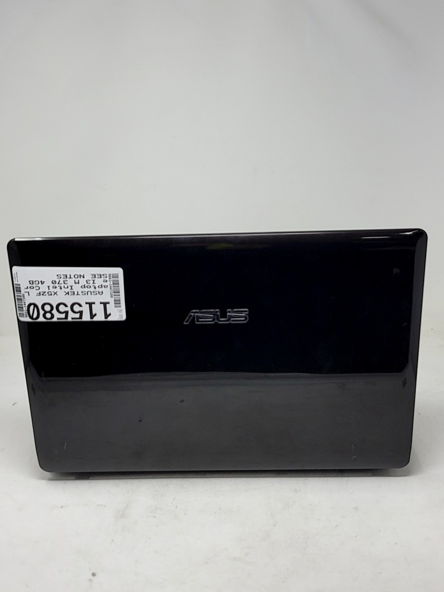 ASUSTEK X52F Laptop Intel Core I3 M 370 4GB SEE NOTES