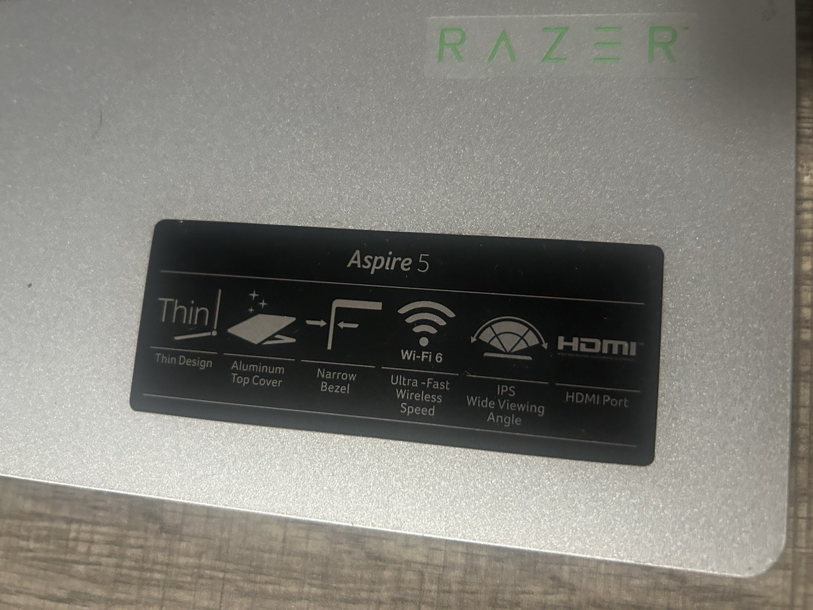 Old Acer Aspire 5 Laptop 32gb Of Added Ram 500gb Of Added Storage