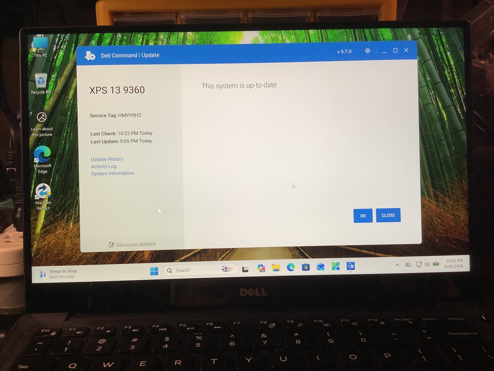 Dell XPS 13 9360 13″ QHD-Touch i7-7660U, 16GB-256GB NVMe Windows 11 Pro #HMVV9H2