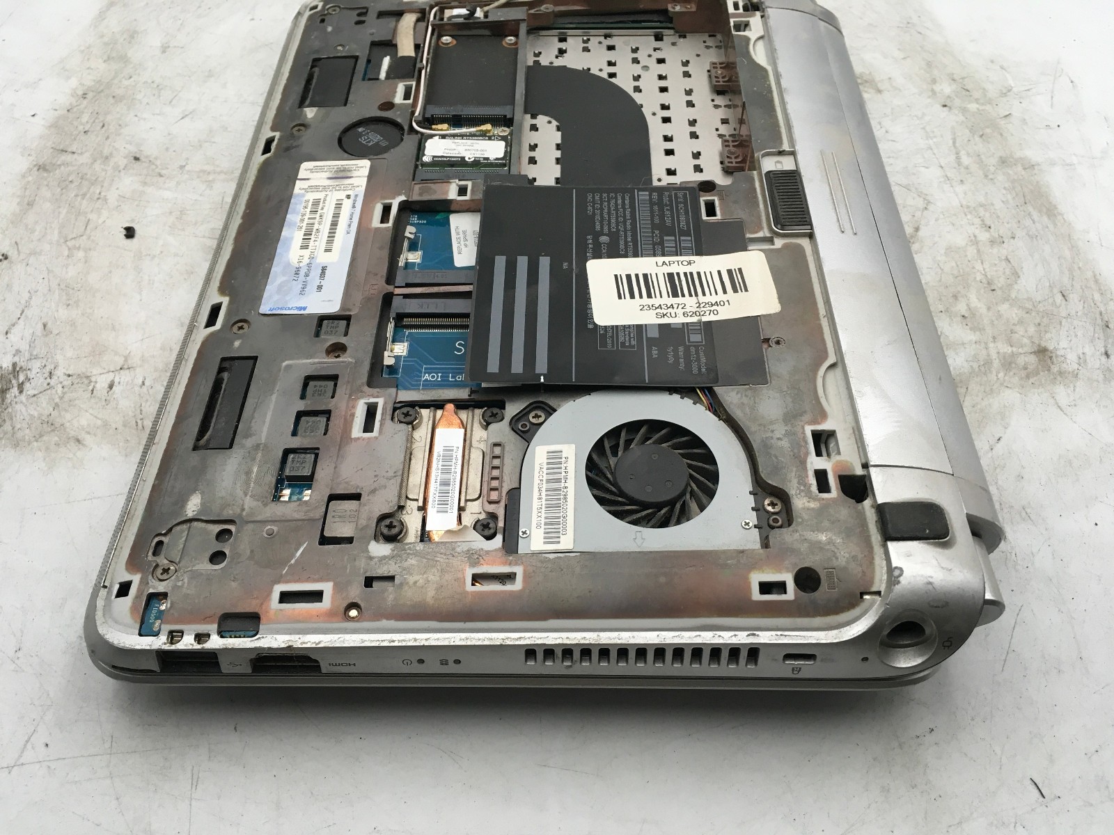 HP PAVILION DM1 – BOOTS TO BIOS – AMD E 350 – NO RAM – 11″ – READ DESCRIPTION-BB