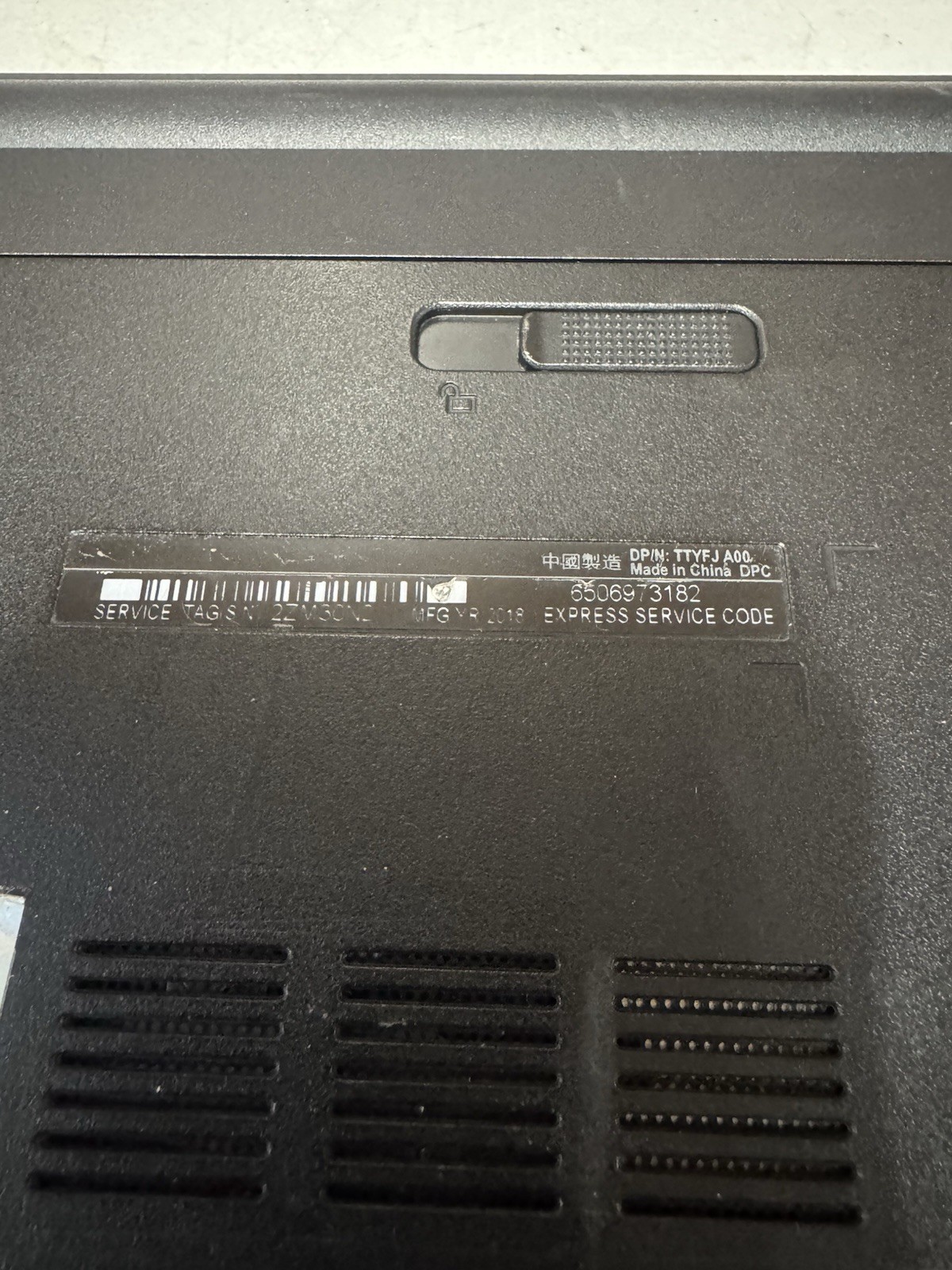 Dell Inspiron 5566 i5-7200U 2.5GHz 8GB RAM No SSD Battery Excellent AS-IS