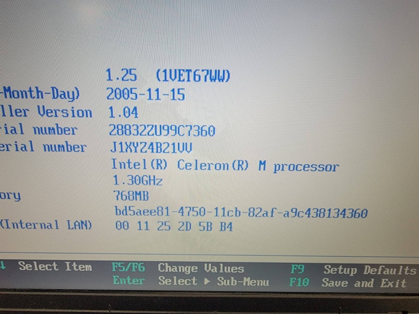 IBM THINKPAD R51 LAPTOP – PARTS ONLY – SEE DESCRIPTION – #101