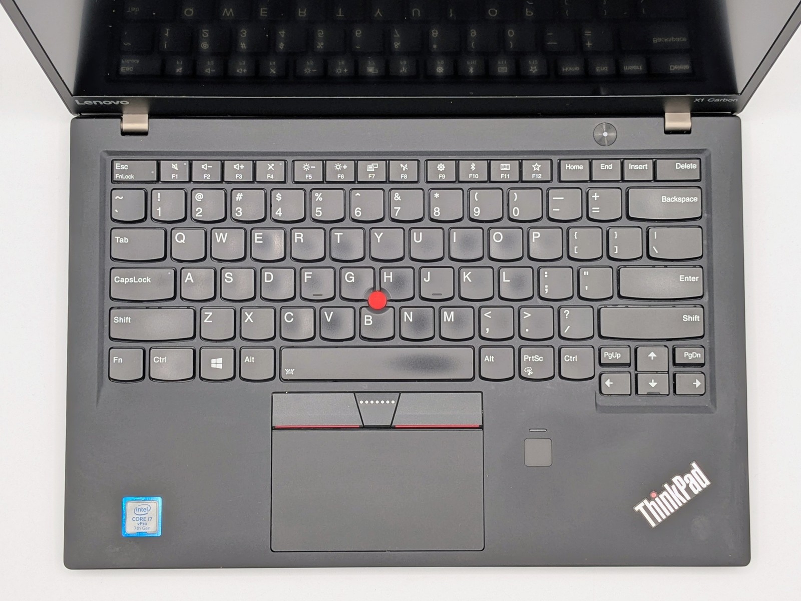 Lenovo ThinkPad X1 Carbon 5th Gen 14″ FHD I7-7600U 16GB Palmrest *READ*