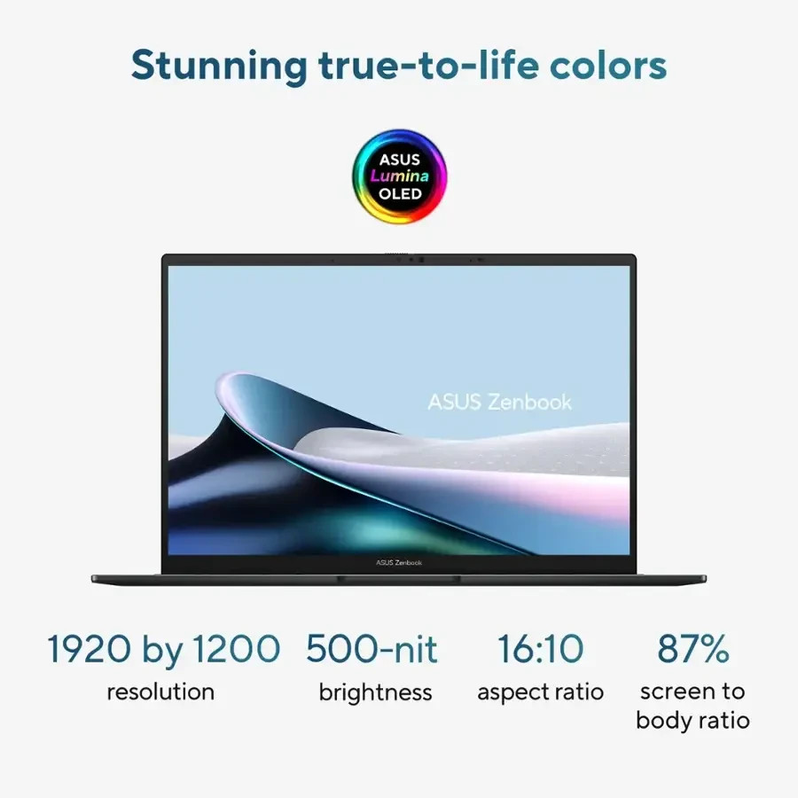 ASUS Zenbook 14″ OLED Touch WUXGA Laptop Intel Core Ultra 9 285H 32GB 1TB
