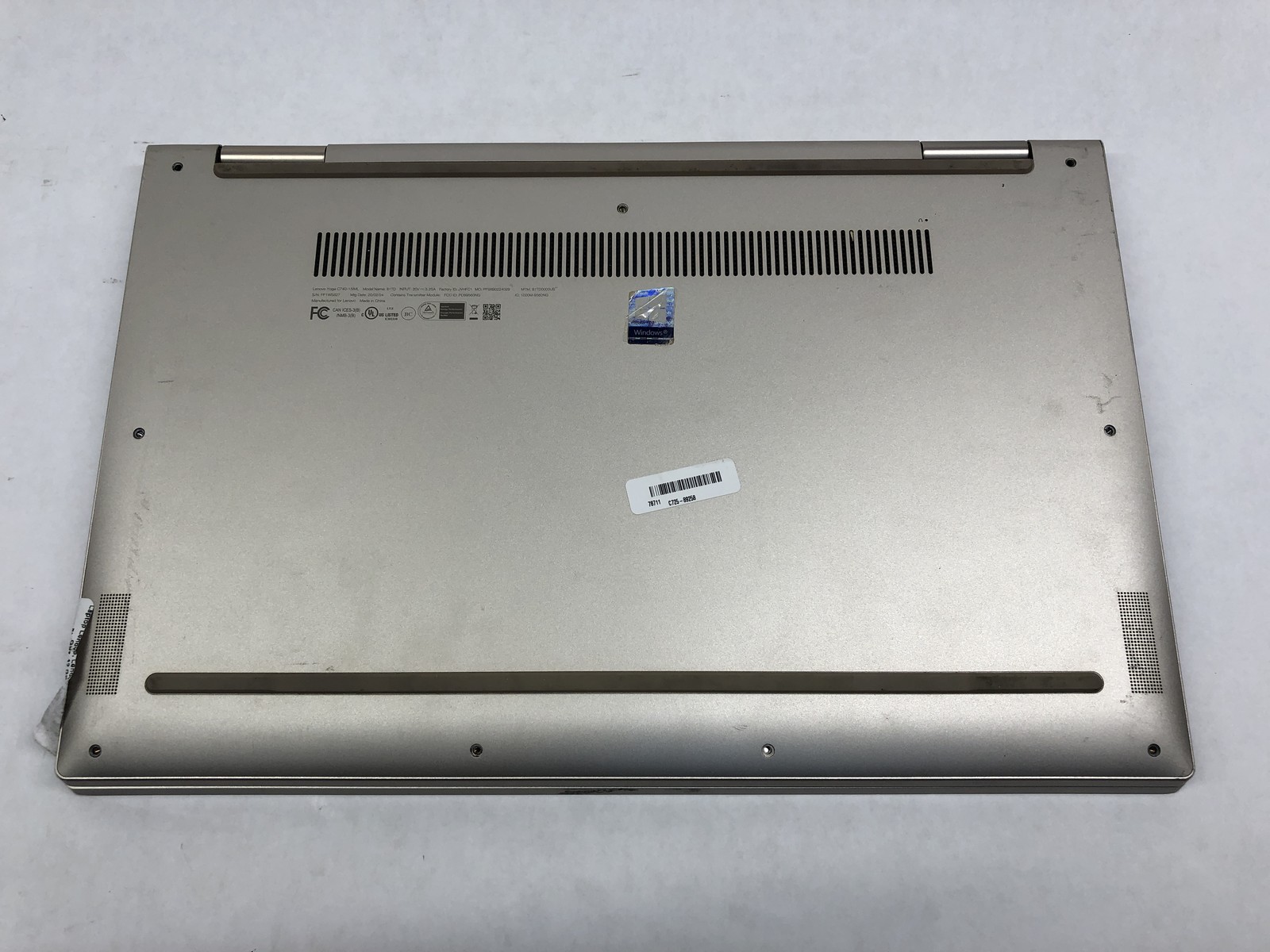 Lenovo Yoga C74015Iml i7-10510U 12GB RAM No Storage No OS