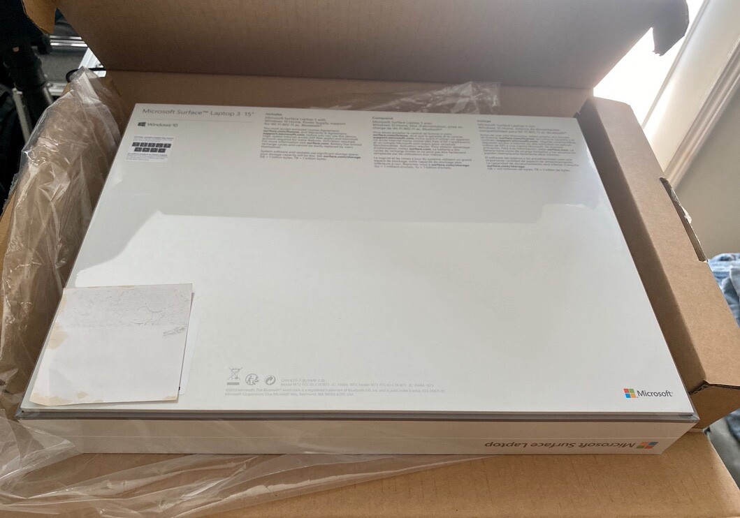 Microsoft Surface Laptop 3 (15 in | AMD Ryzen 7 (Gen 3) | 512GB SSD | Platinum)