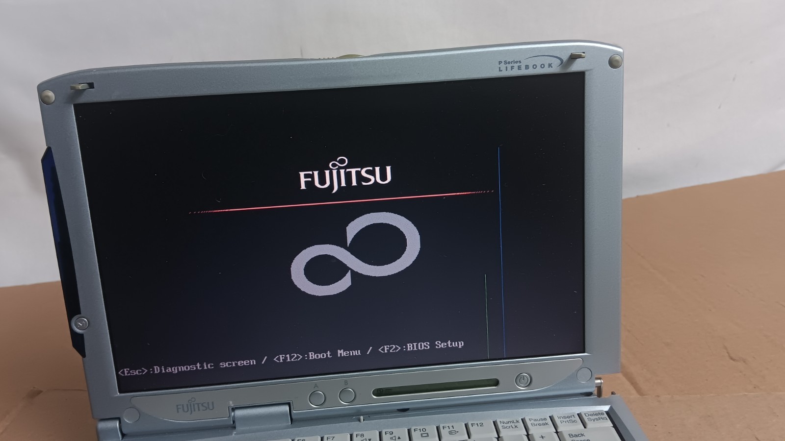 Vintage Fujitsu LifeBook P Series Model P-2040 ultra-portable subnotebook Laptop