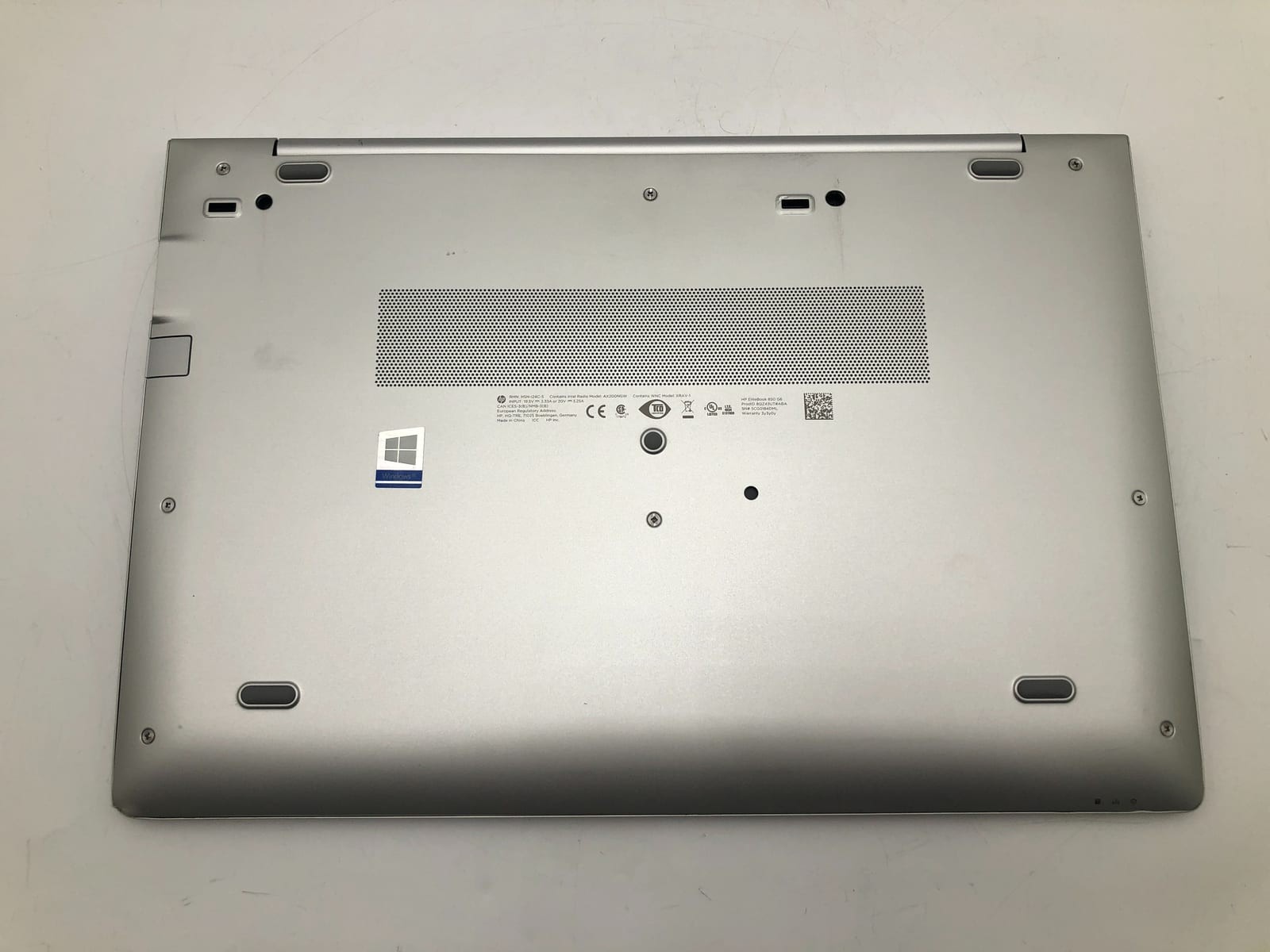 HP | EliteBook 850 G6 | i7-8565U | 16GB | 512GB NVMe | Win 11 Pro | 69% Battery