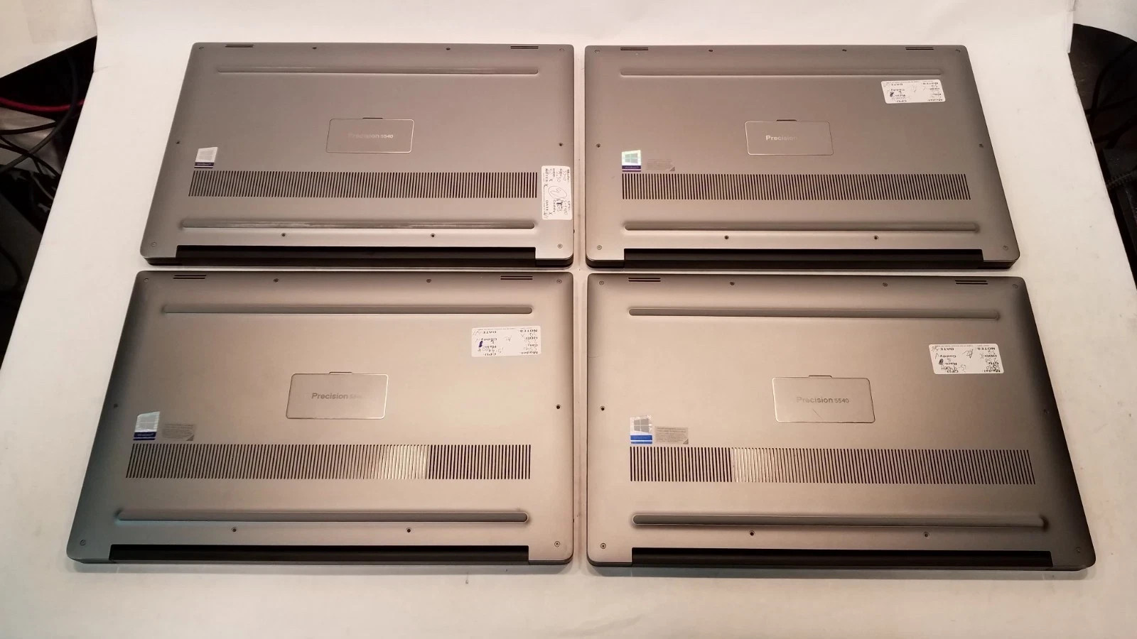 Dell Precision 5540, 15.6″, i5-9400H@2.5GHz, 16GB, 512GB NVMe, No OS, Lot of 4