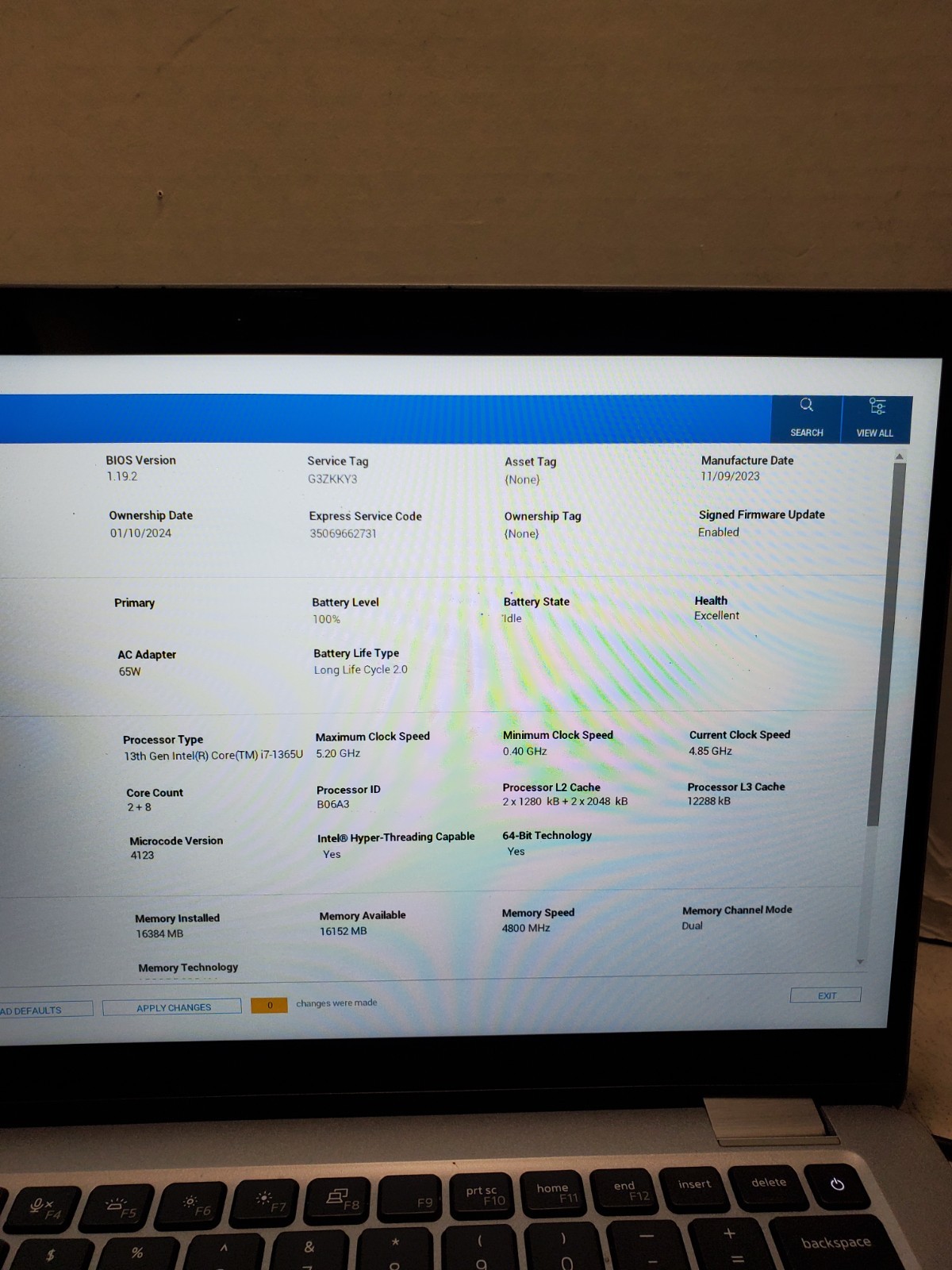 Dell Latitude 5340 TOUCH 13″ Laptop i7-1365u 16GB RAM No SSD/OS. #69
