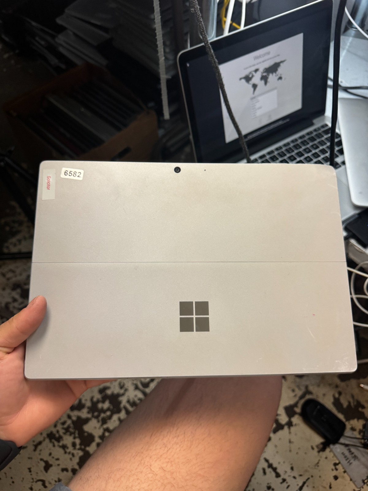Microsoft Surface Pro 7 Core I5-1035G4 128GB SSD 8GB RAM Laptop For Repair #6582