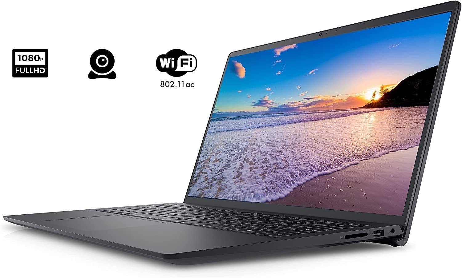 Dell 15.6″ Touch Laptop Intel Core i5 64GB RAM 1TB SSD Windows 11 Pro Office 24