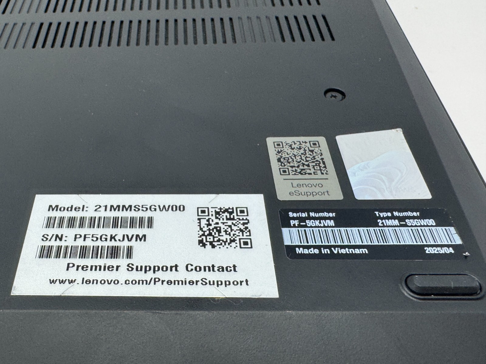 Lenovo ThinkPad T14 Gen 5 Core Ultra 7 165U 16GB 256GB Tested Working Warranty