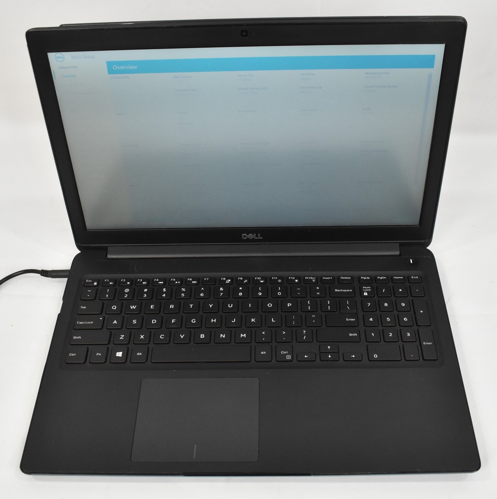 Dell Latitude 3500 i7-8565U 1.8GHz 8GB 256GB SSD No OS For Parts or Repair Only