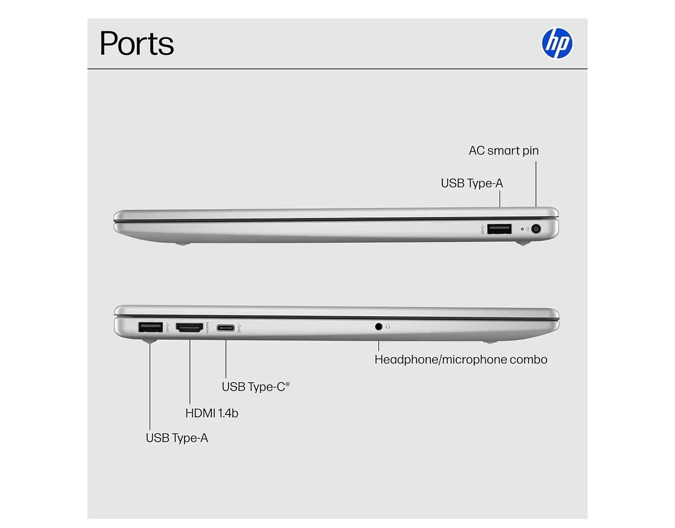 HP Portátil 15,6, pantalla táctil HD, AMD Ryzen 58 GB de RAM, 512 GB, AMD Radeon