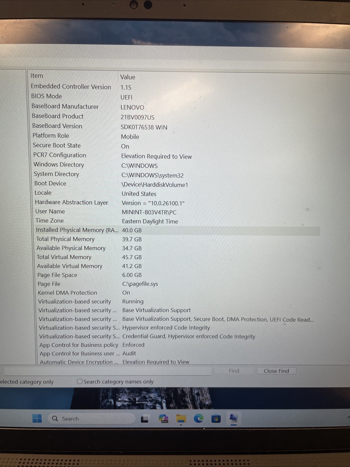 Lenovo Thinkpad T16 Gen 1