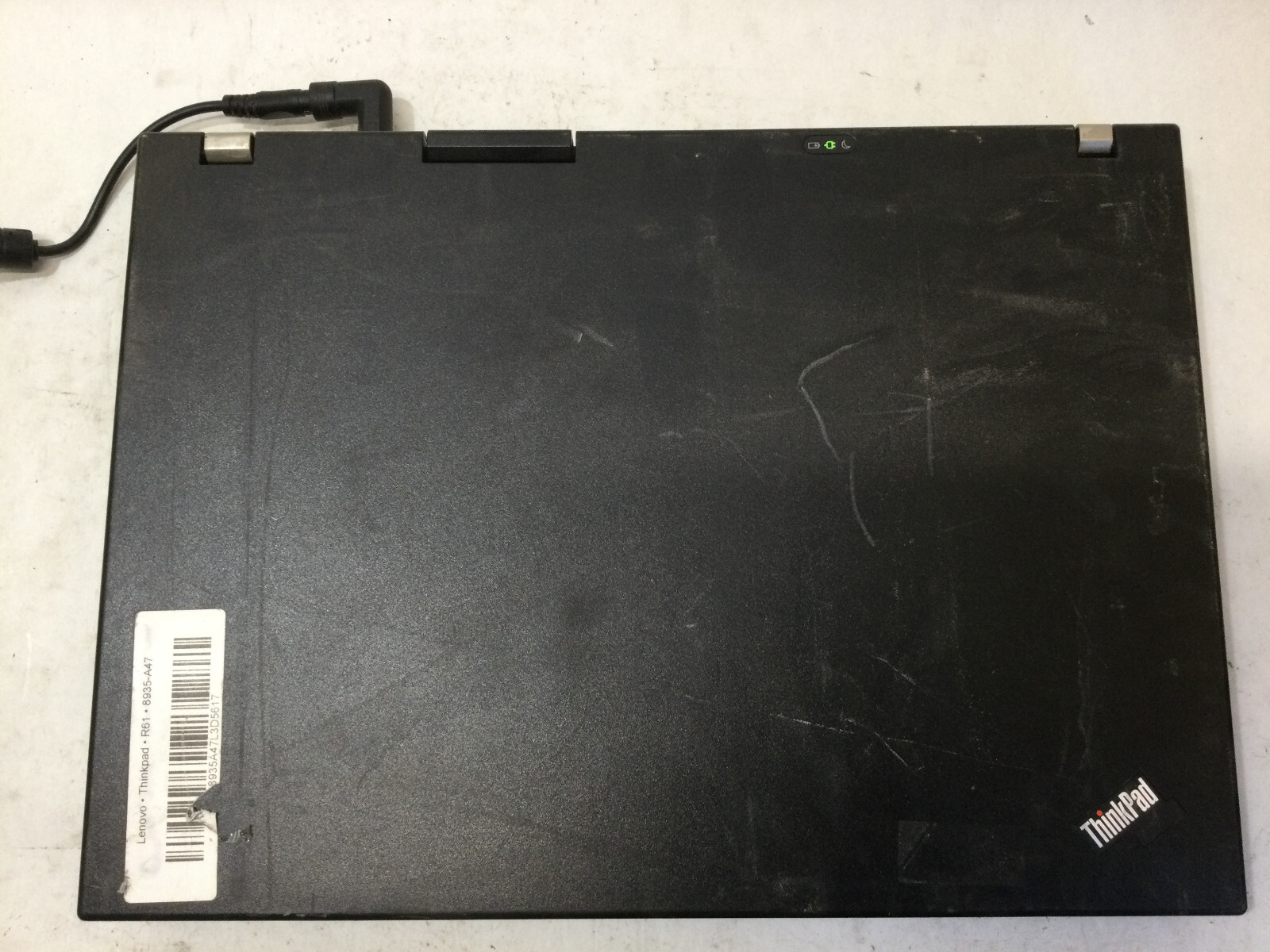 LENOVO THINKPAD R61 – BOOTS TO BIOS – INTEL CELERON – NO RAM – READ DESCRIP – BB