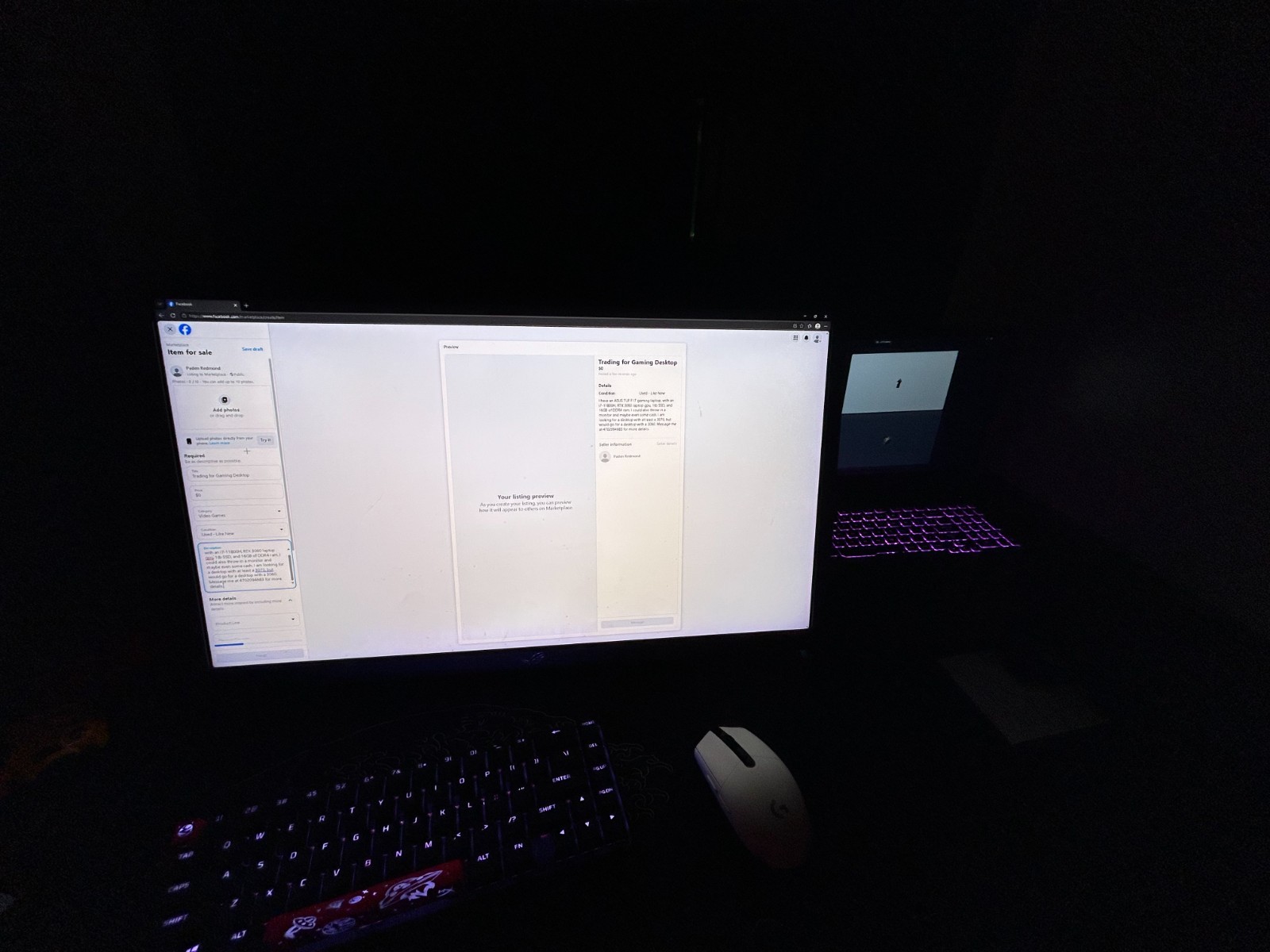 ASUS TUF F17 FX706HM (i7 11th gen and 3060)