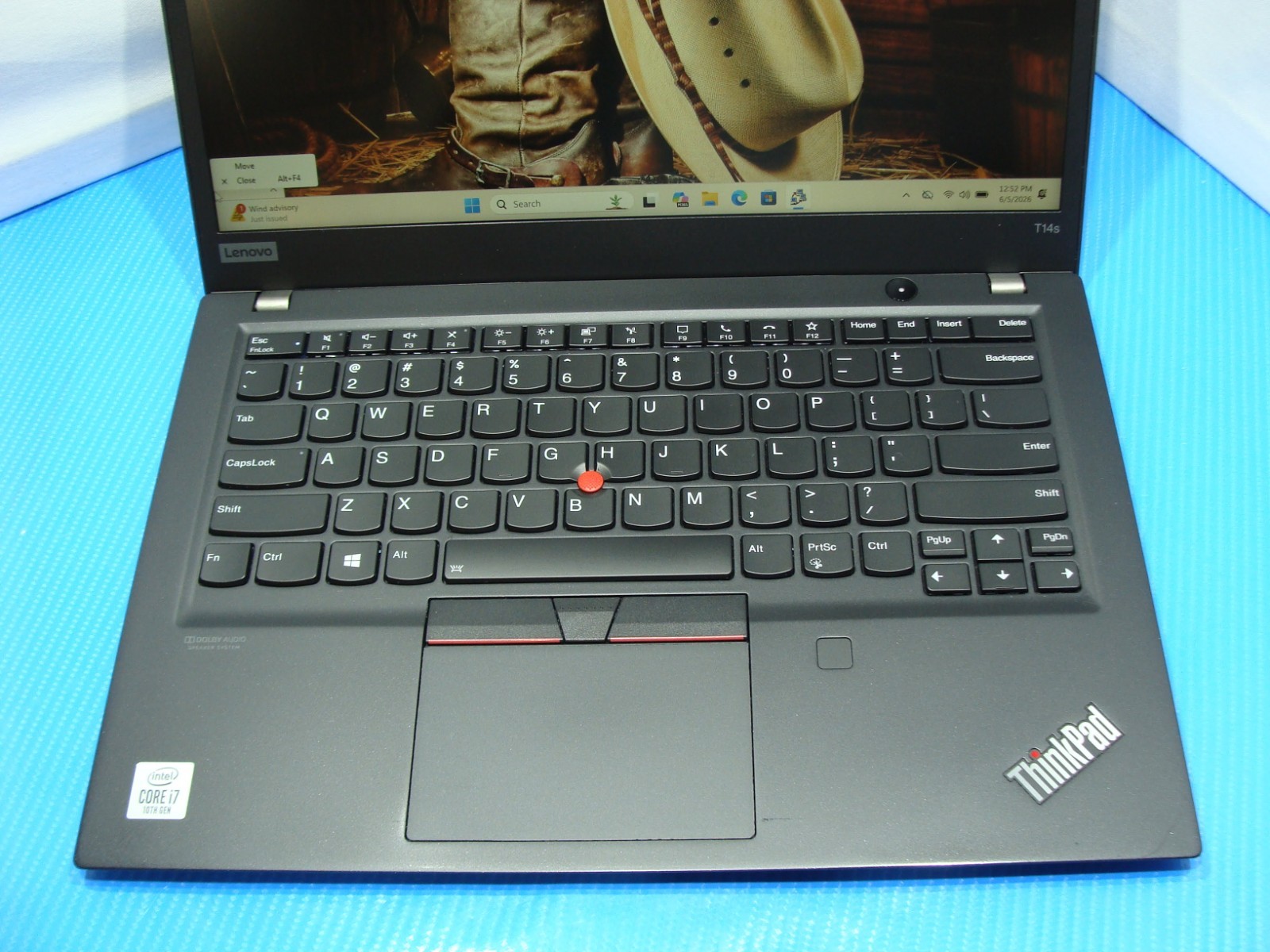 Lenovo ThinkPad T14s Gen 1 14″FHD TOUCH i7-10510U 1.8GHz 16GB 512GB W11P +PA 99%