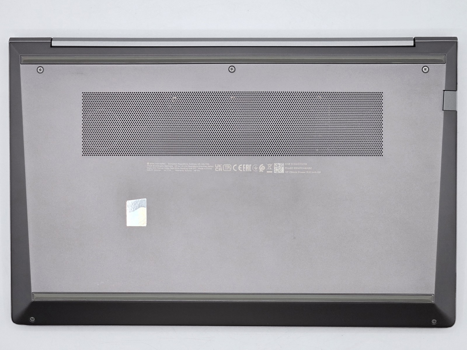 HP ZBook Power G9 15″ FHD I7-12800H 512GB 32GB W11P RTX A1000 Backlit FP Reader