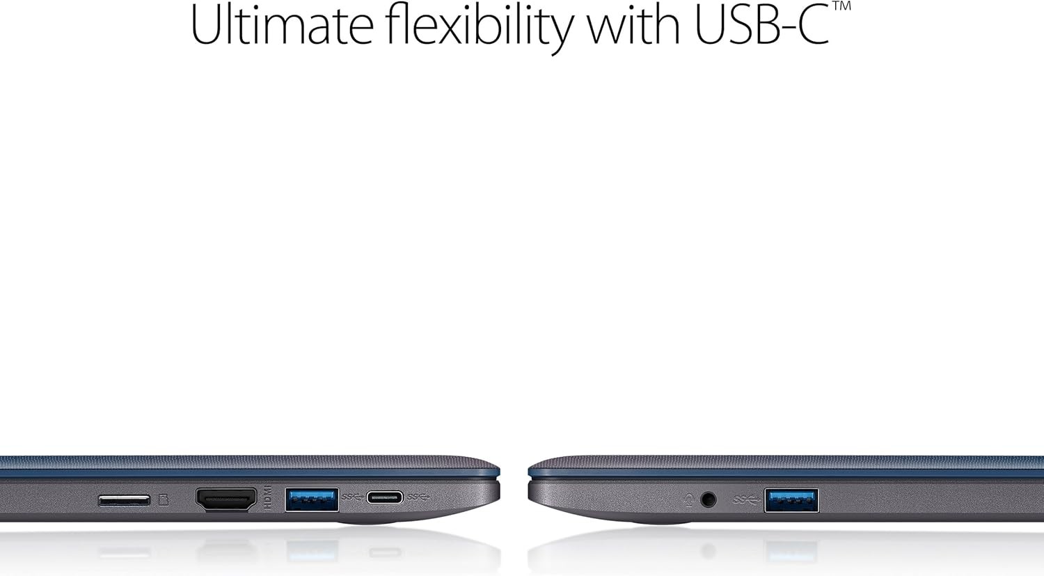 ASUS VivoBook L203MA Ultra-Thin Laptop – Black/Grey (Used)