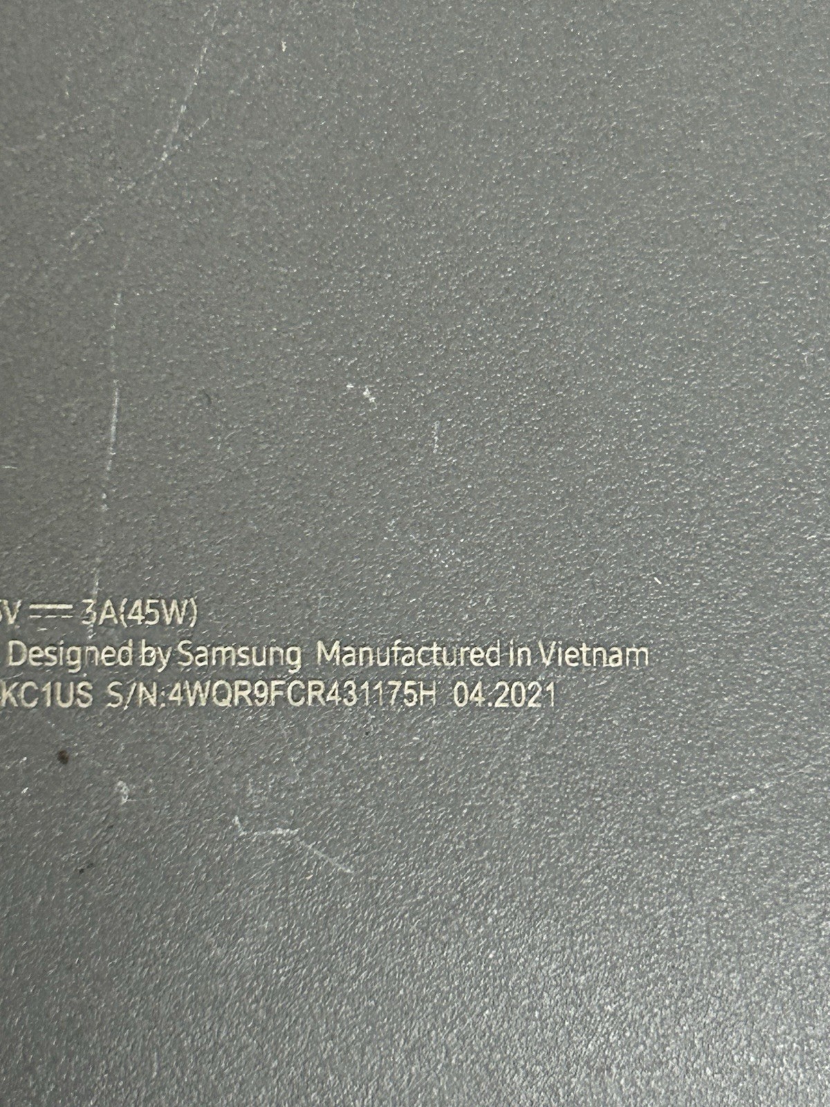 SAMSUNG XE310XBA Chromebook 4 11.6″ , NO Power Cable(Poor Surface)