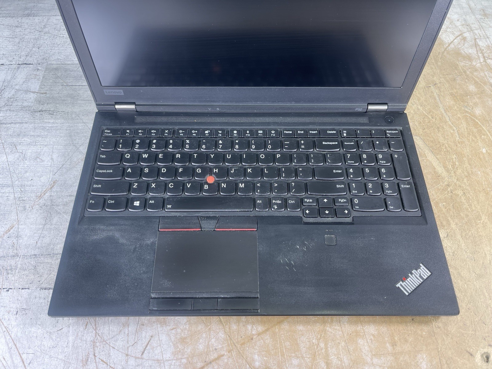 LENOVO THINKPAD P52 i7-8750H @ 2.20 GHz, 16GB RAM, NO HDD/OS