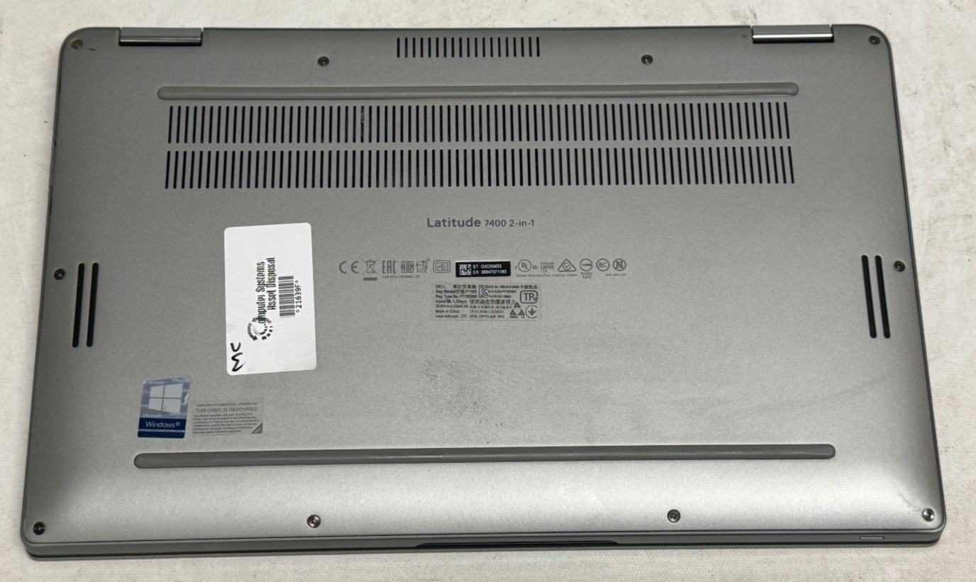 Dell Latitude 7400 2in1 14″ (i7-8665u – 16GB RAM – 256GB SSD – Win11Home)