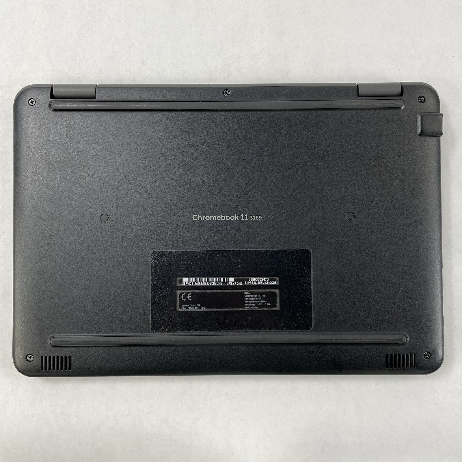 Dell ChromeBook 11 3189 11.6″ Celeron N3060 1.60 GHz 4 GB RAM 32GB SSD