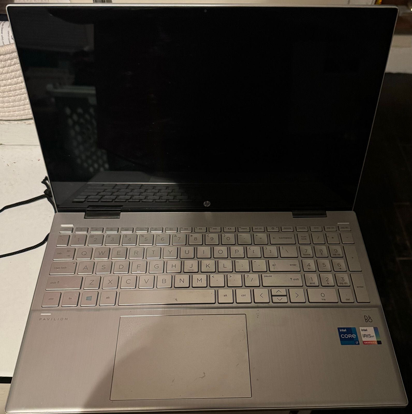 hp pavilion x360 15-er000 12gb ram + 32gb Optane, good condition, silver,