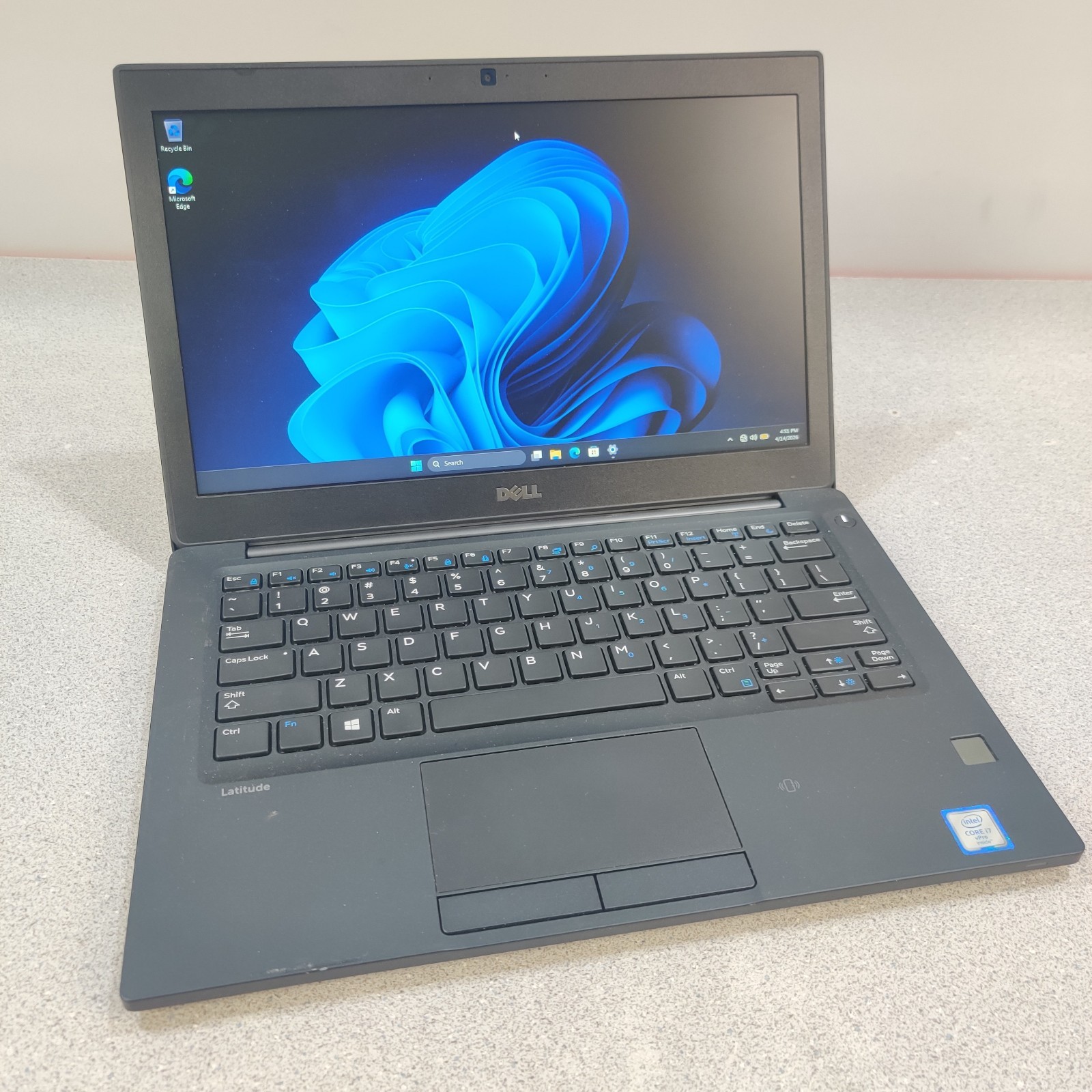 Dell Latitude 7280 I7-6600U 256GB M.2 16GB RAM Win11Home – NO AC ADAPTER