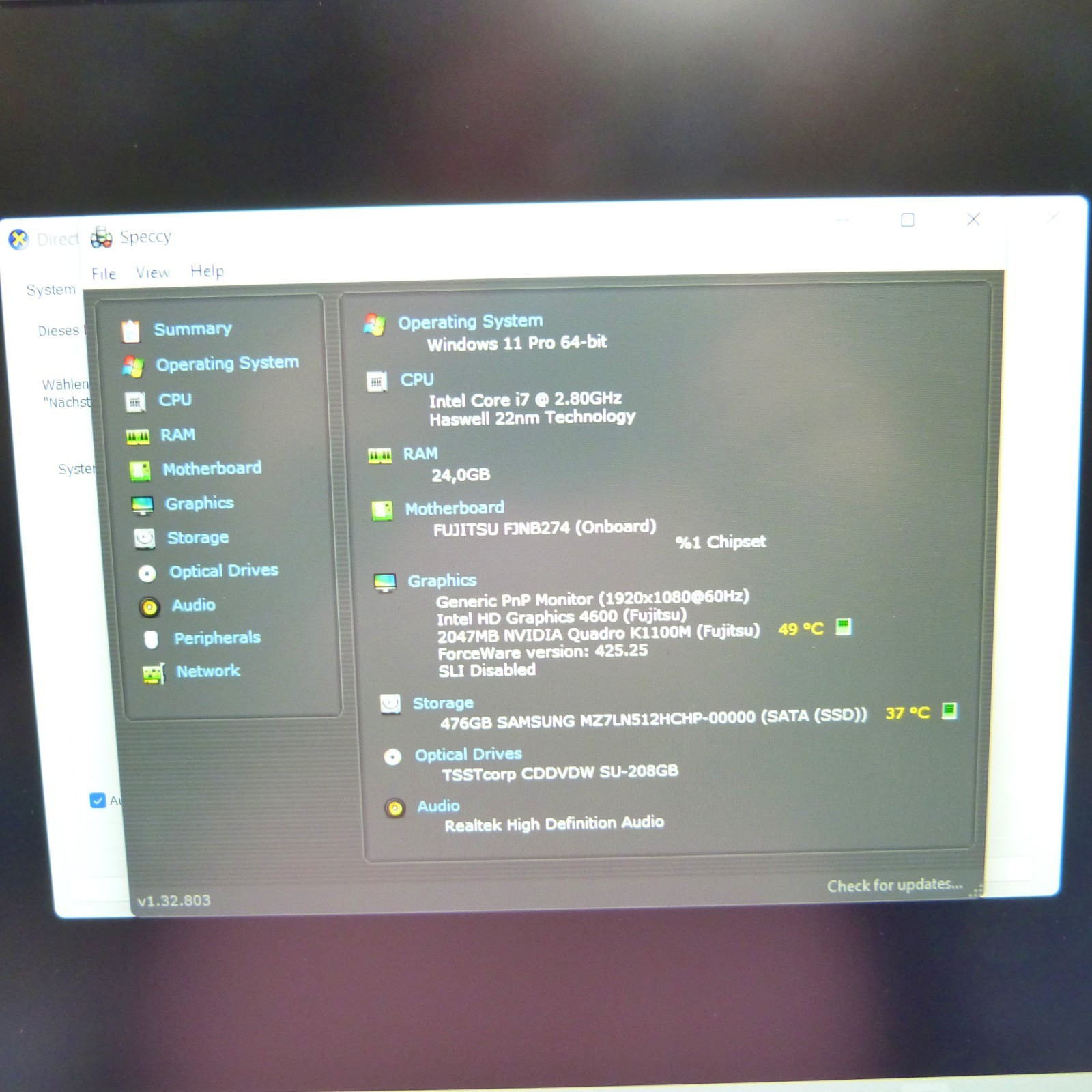 Fujitsu H730 ELITE WORKSTATION FULLHD l 24GB RAM NEW l 512GB SSD Windows 11 Pro