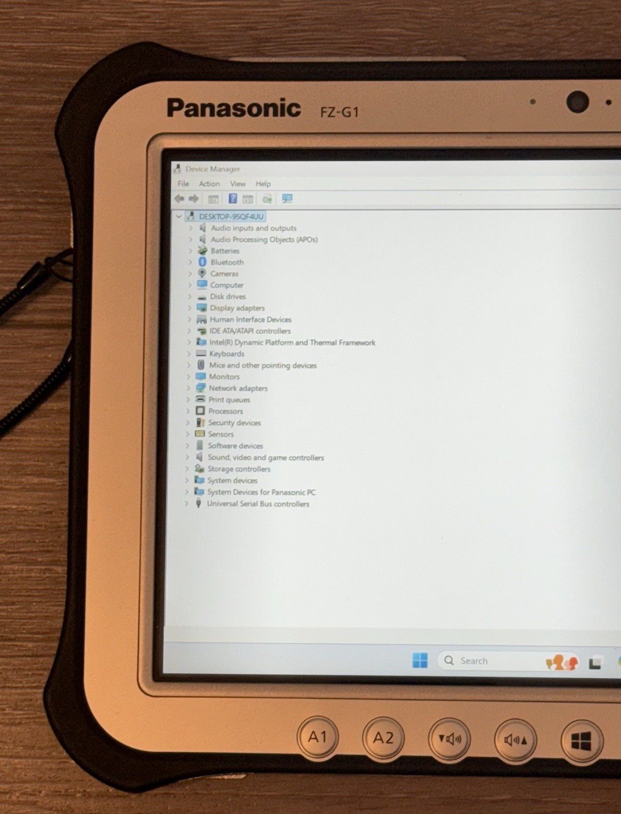 Bios Lock Panasonic Toughpad FZ-G1 10.1″ Core i5 8GB RAM 128gb SSD Ethernet