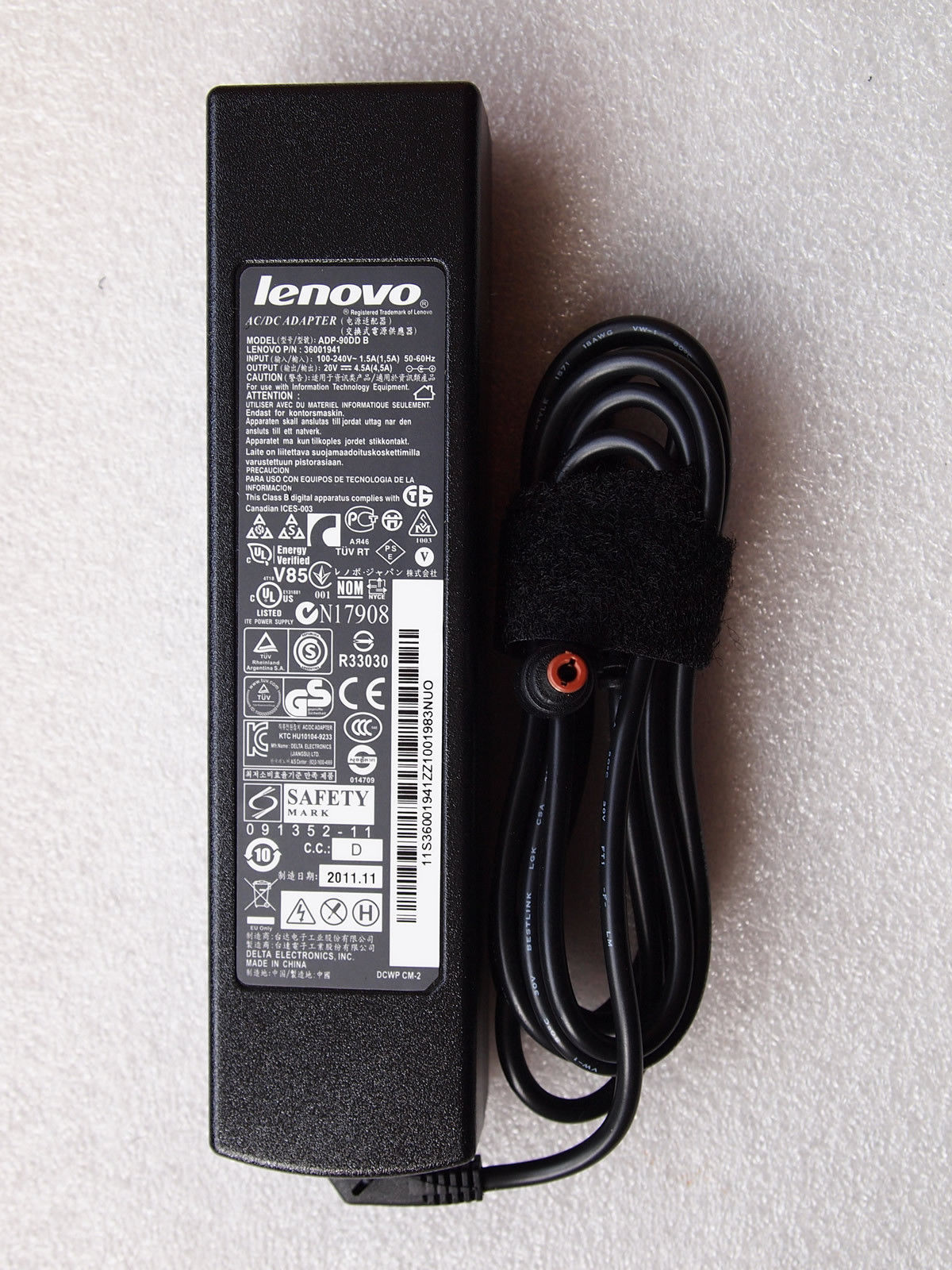 IBM LENOVO 90W 20V 4.5A 5.5-2.5MM Genuine New Power Supply